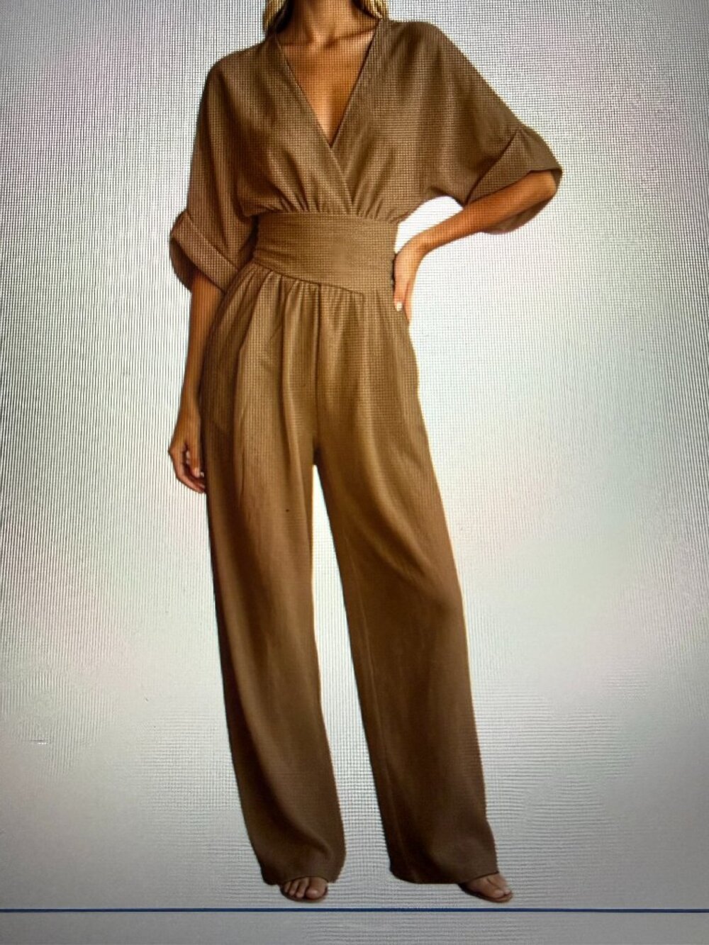 Brown Jumpsuit